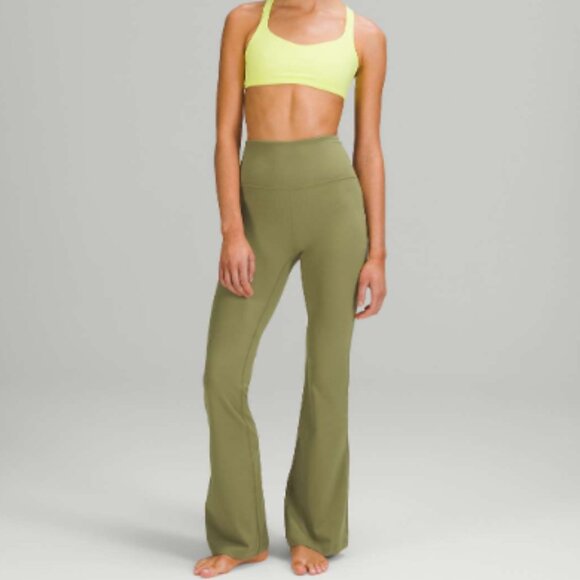 Lululemon Groove Super-High-Rise Flared Pant Nulu - Picture 1 of 3